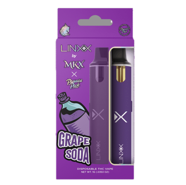 LINXX by MKX & Pressure Pack: 1g Disposable Vape - Grape Soda