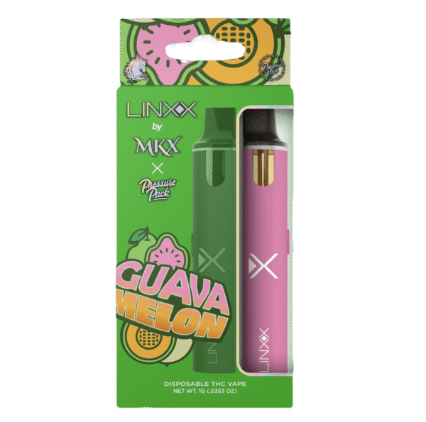 LINXX by MKX & Pressure Pack: 1g Disposable Vape - Guava Melon