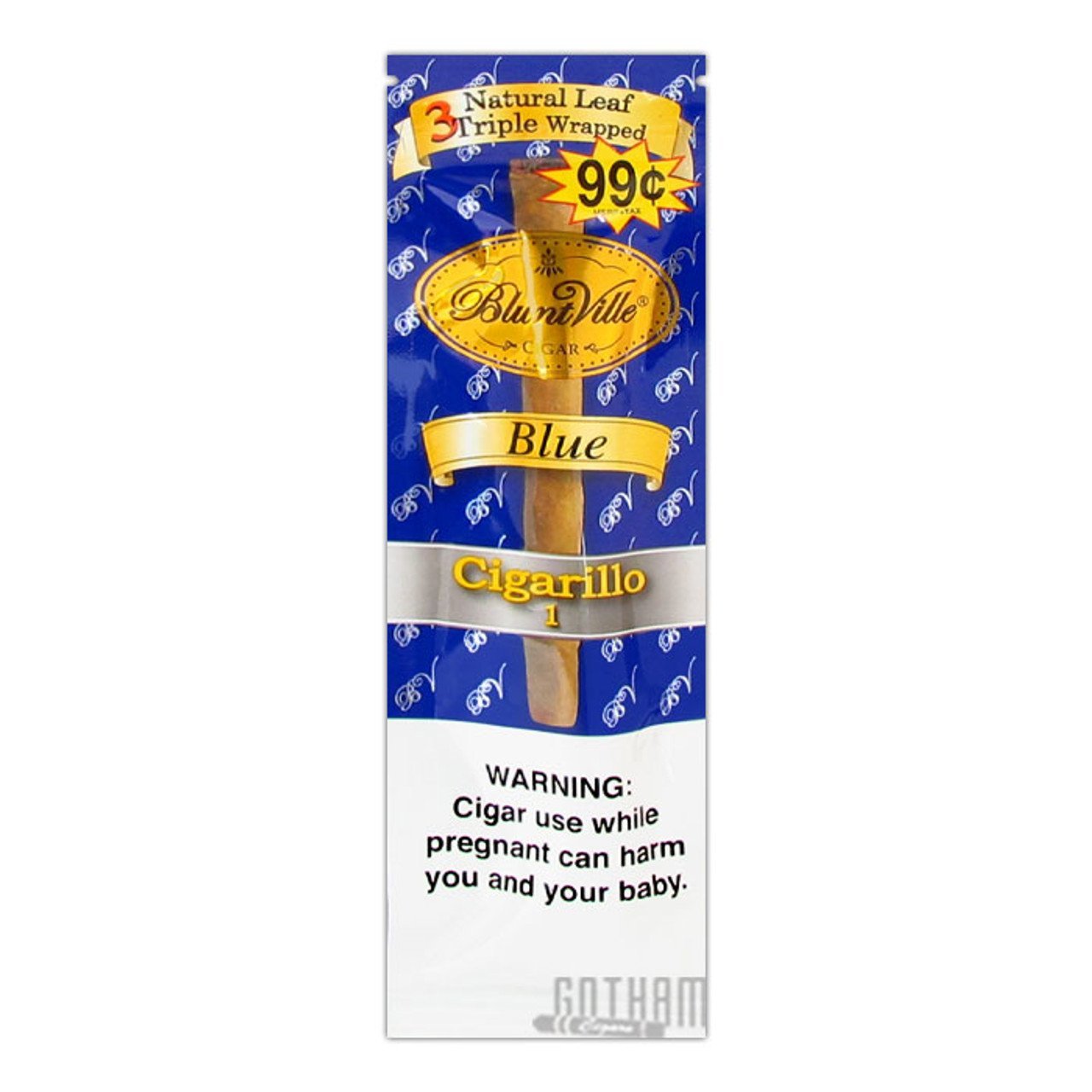 bluntville dreifach umwickelt blau bluntville dreifach umwickelt blau